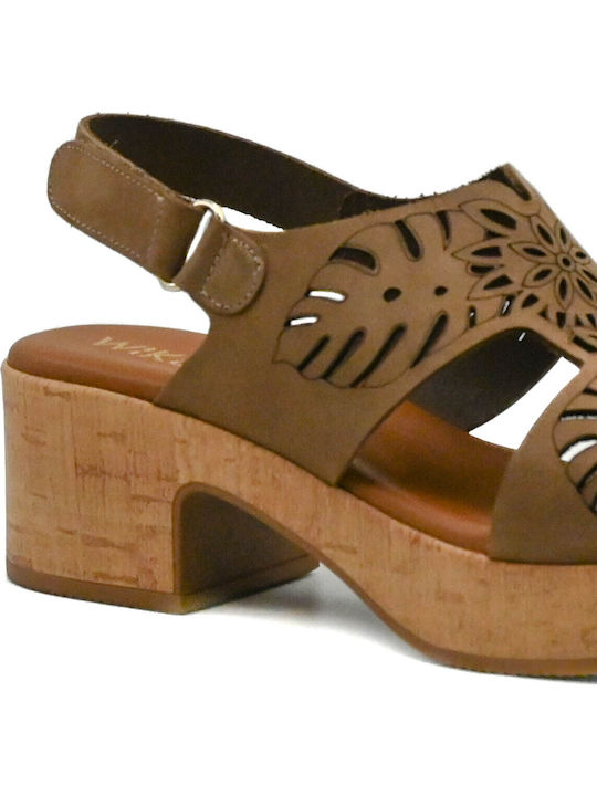Leather Anatomic Brown Sandals