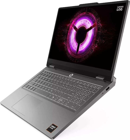 Lenovo Loq Essential 15ARP11 15,6" IPS FHD 144Hz (Ryzen 5-150/16GB/512GB SSD/GeForce RTX 5050/Fără Sistem de Operare) Gri Luna (Tastatură SUA)