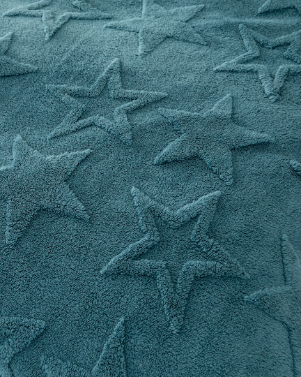 Nima Decke Starrin Starrin Blau 220 x 160 cm