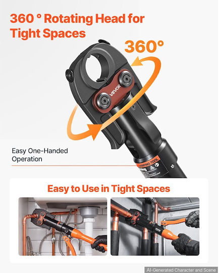 Vevor Handheld Pipe Press Fitting Tool