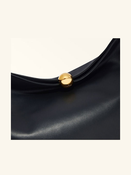 Sfera Leather Women's Black Hobo Bag