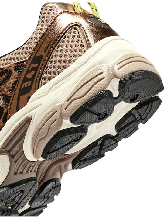 Sneakers Chunky pentru Femei Leopar