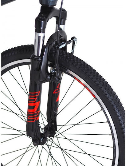 20" Kinder-Mountainbike mit grauem Aluminiumrahmen