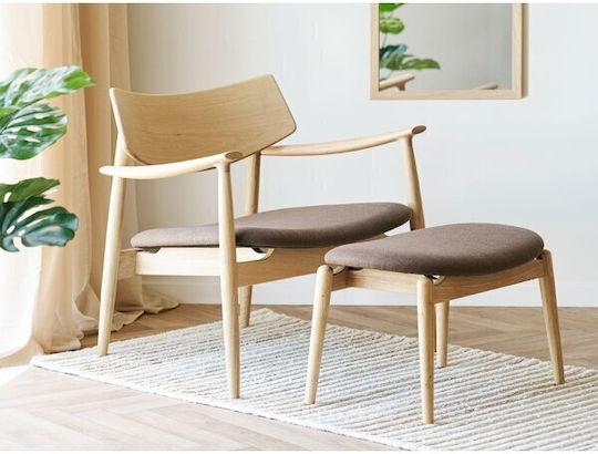 Brea 225 Scaun de Relaxare Rotativ Maro 68x72x68cm Brea 225 Scaun de Relaxare Rotativ Maro 68x72x68cm