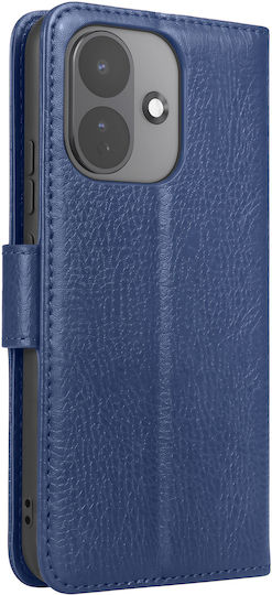 Zanaé Wallet Case Redmi Note 17 Pro Textured Effect Stand Night Blue