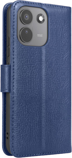 Zanaé Wallet Case Redmi Note 17 Pro Max Grained Effect Stand Night Blue