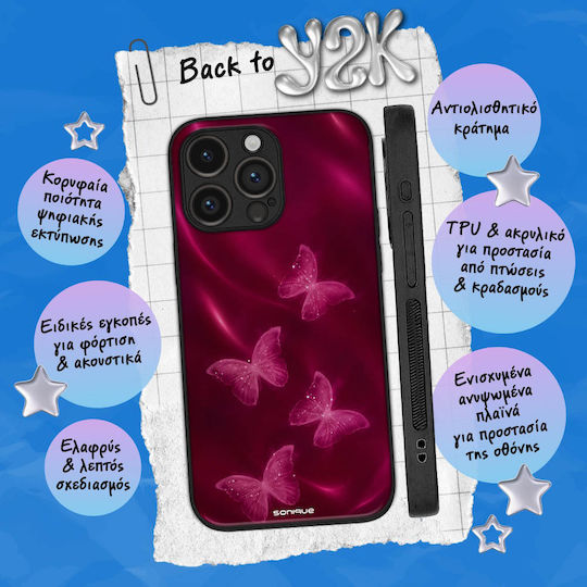 Θήκη Sonique Back To Y2k Series Oppo Reno14 Pro 5g Shiny Butterflies