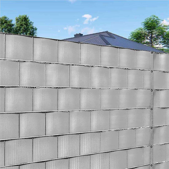 Material De Gard De Grădină Din PVC 5cm 20 Bucăți Gri