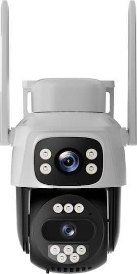 Vstarcam AG622DR IP Двойна Камера за Видеонаблюдение 4G Full HD 1080p Водоустойчива на Батерии с Двупосочна Комуникация и Обектив 4mm