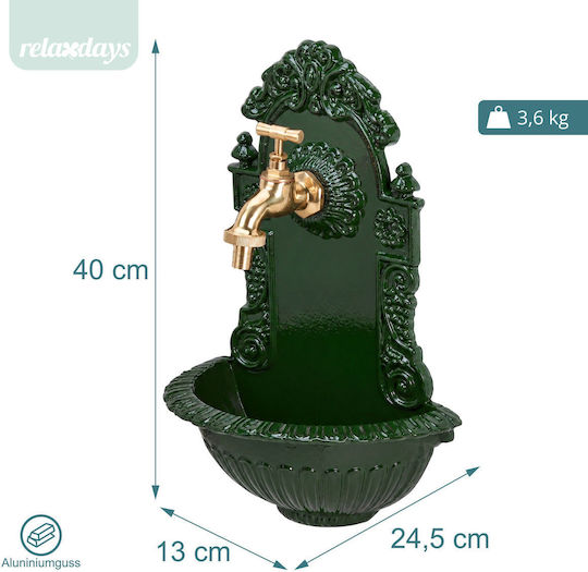 Relaxdays Decorațiune de grădină din aluminiu 40x24.5x13 cm 10028965_53