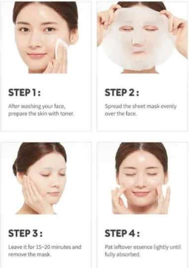 Missha Airy Fit Sheet Mask Shea Butter Stoffmaske Für Gesicht Karité-Butter 19gr