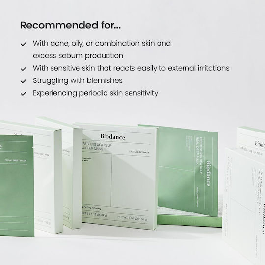 Biodance Refreshing Sea Kelp Real Deep Jelly Mask 34gr