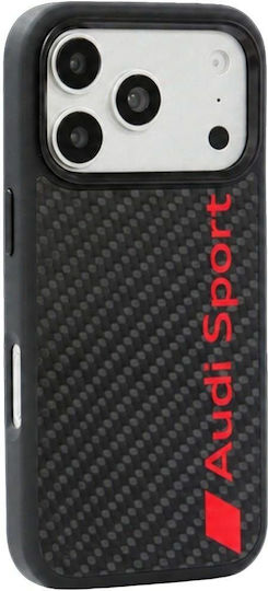Audi Case R8 Carbon Fiber MagSafe iPhone 18 Pro 17 Pro Schwarz Aus-tpupcmip18p-r8/d2-bk