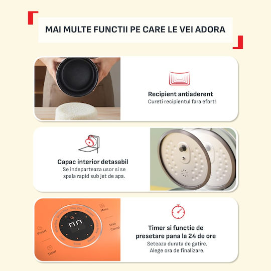 Tefal Rice Cooker 350W with 0.7L Capacity