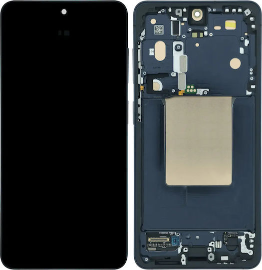 OLED Дисплей в Сглобен Вид със Сензорен Механизъм и Рамка за Samsung Galaxy S26 5G (Черен)