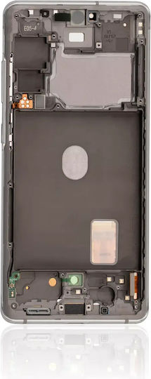 Οθόνη OLED Assembly με Μηχανισμό Αφής και Πλαίσιο για Samsung Galaxy S20 Fe 4g / 5g (Λευκό)
