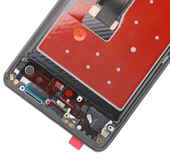 Ecran OLED Asamblat cu Mecanism Tactil și Ramă pentru Huawei P30 Pro (Negru)
