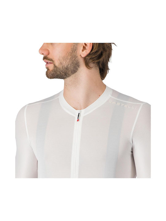 Castelli Herren Kurzarm-Radtrikot Weiß