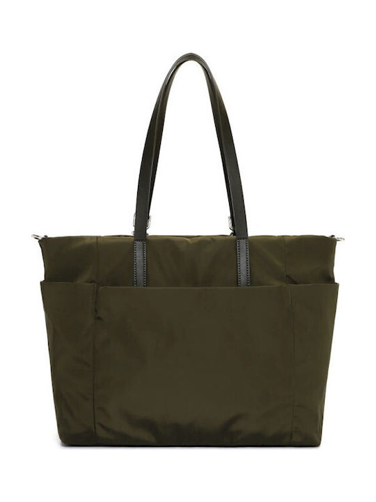 Women's Olive Green Shopper Bag