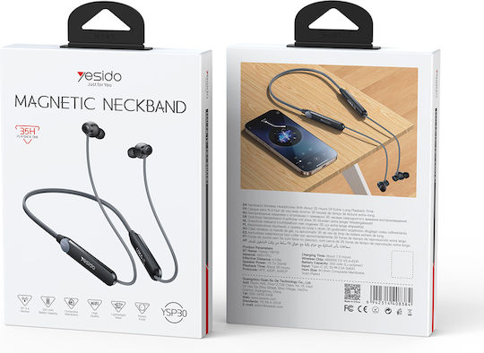 YSP30 Căști Handsfree Bluetooth In-ear Negre