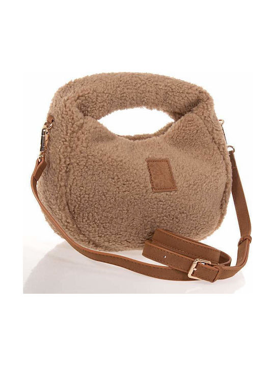 Colors Of California Fur Women's Handbag / Crossbody Beige Colors Of California Fur Women's Handbag / Crossbody Beige