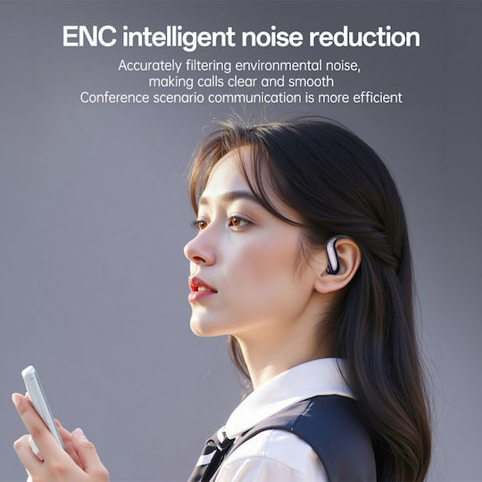YSP28 Open Ear Căști Bluetooth Handsfree cu Husă de Încărcare Negre