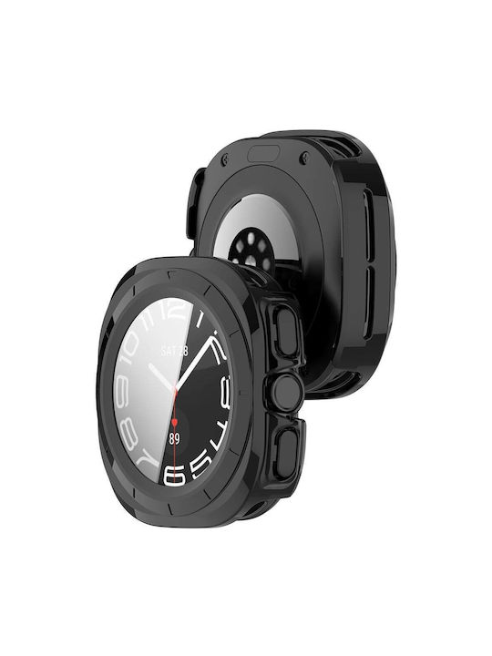 Techsuit Defense360 Pro σε Μαύρο χρώμα για Samsung Galaxy Watch Ultra 2 Techsuit Defense360 Pro σε Μαύρο χρώμα για Samsung Galaxy Watch Ultra 2