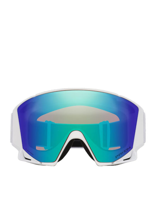Oakley M Snow Mască Pentru Adulți Albă cu Lentilă Roz Oakley M Snow Mască Pentru Adulți Albă cu Lentilă Roz