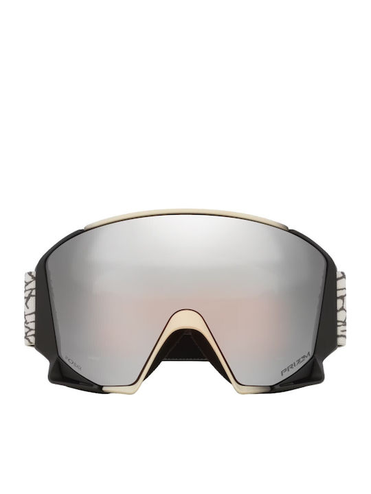 Oakley Скиорска Маска за Възрастни, Черна с Черен Визьор Oakley Скиорска Маска за Възрастни, Черна с Черен Визьор