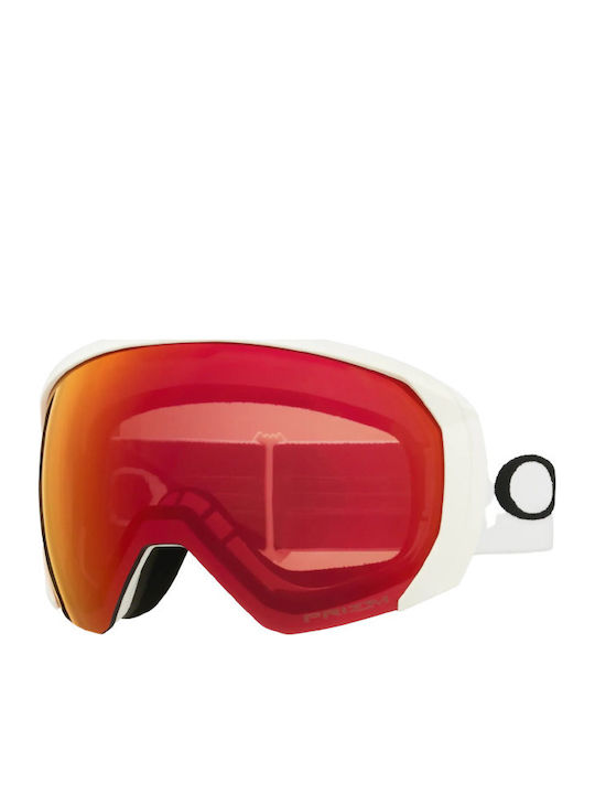 Oakley Mască pentru Adulți Albă cu Lentilă Transparentă