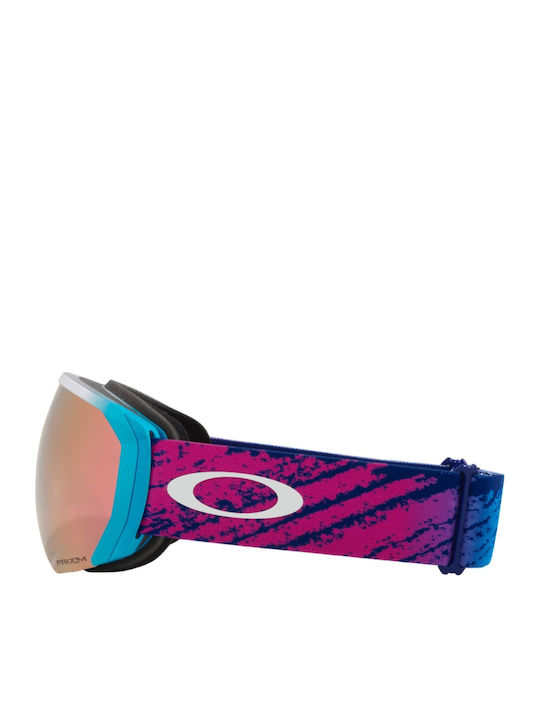 Oakley Mască de Schi și Snowboard pentru Adulți, Multicoloră, cu Lentilă Multicoloră