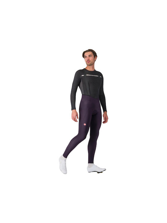 Castelli Men's Purple Cycling Tights