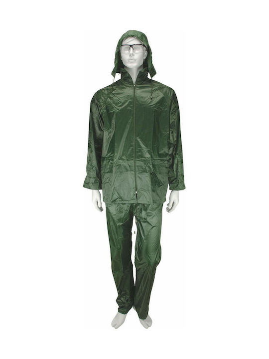 Ferreli Costum de Lucru Impermeabil și Rezistent la Vânt pentru Bărbați Verde