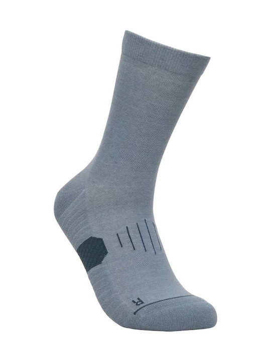 HOKA Чорапи за Бягане Сини 1 Чифт