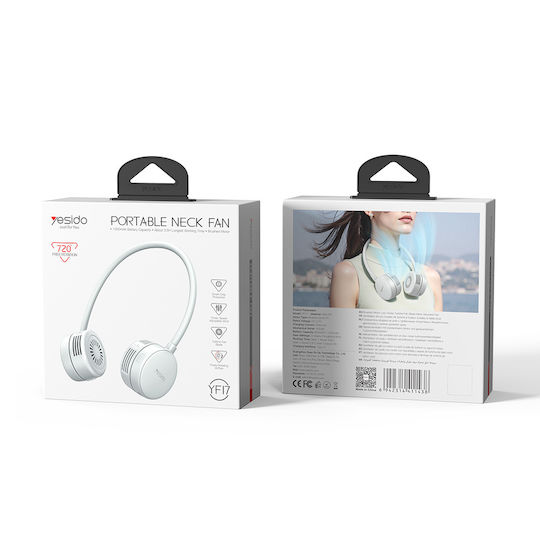 Yesido Grey Electric Neck Fan