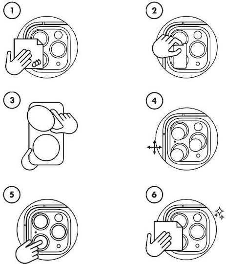 Set 2 Grizzglass Hybridglass Camera Lens Protectors Compatible Oneplus Nord Ce6 Transparent