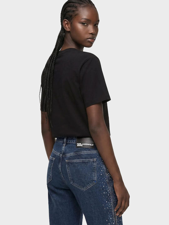 Γυναικείο Crop T-shirt Black