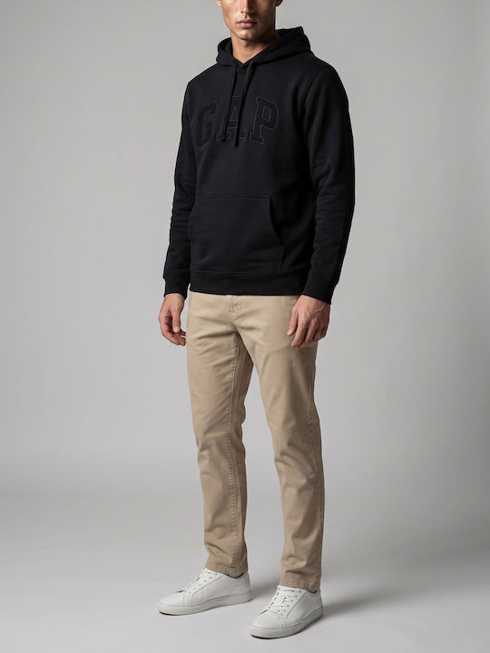 Sweatshirt mit Kapuze Schwarz