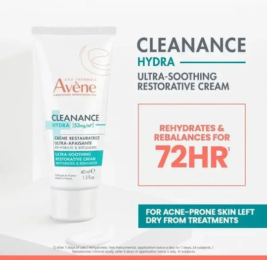 Eau Thermale Avène Cleanance Hydra Cremă Hidratare Față 40ml