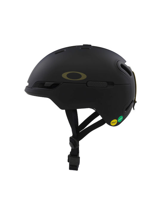 Oakley Cască pentru Bărbați de Schi & Snowboard de Culoare Neagră