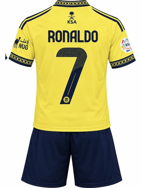 Al Nassr Ronaldo Παιδικό Σετ Εμφάνισης Ποδοσφαίρου