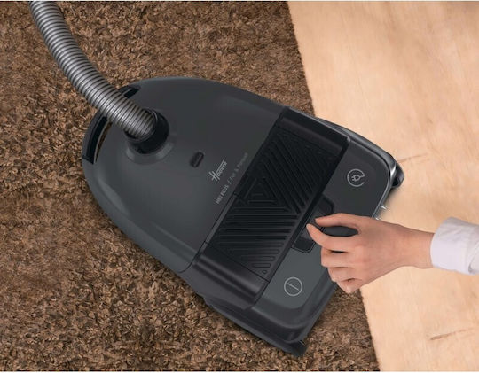Hoover HE1 Plus Vacuum Cleaner 800W Bagged 3L Grey