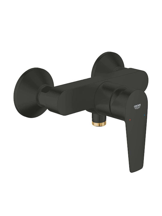 Grohe Αναμεικτική Μπαταρία Ντουζιέρας Μαύρη Grohe Αναμεικτική Μπαταρία Ντουζιέρας Μαύρη
