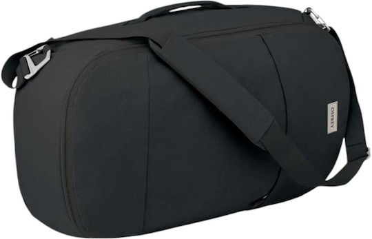 Osprey Duffel Geantă de Voiaj Tip Rucsac 47 l Neagră din Material Textil