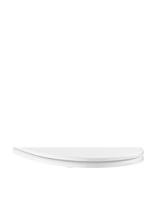Grohe Bau Тънка Тоалетна Седалка Пластмасова Бяла