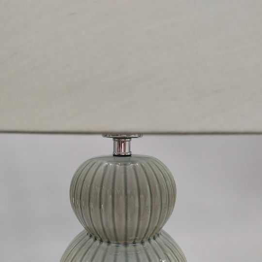 InTheBox Soma Ceramic Table Lamp for E27 Socket with Green Shade and Base