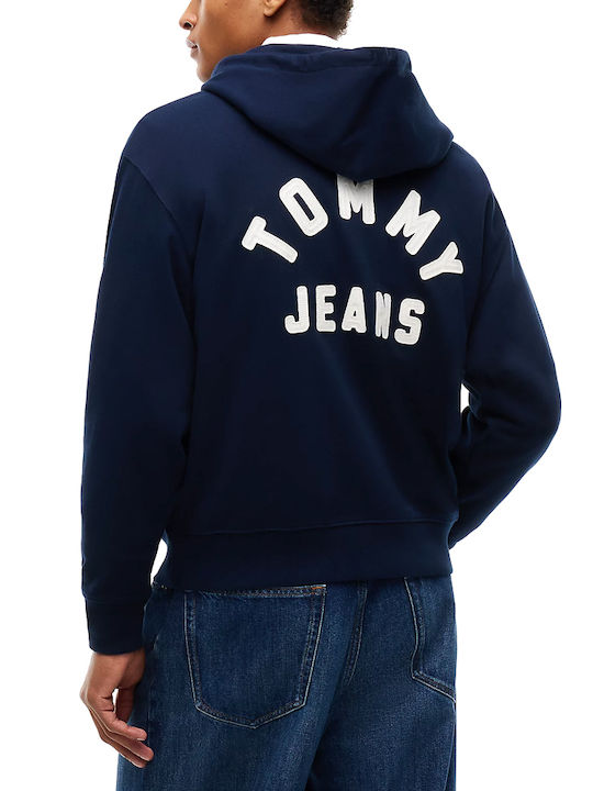 Tommy Hilfiger Hanorac cu Glugă Albastru Tommy Hilfiger Hanorac cu Glugă Albastru