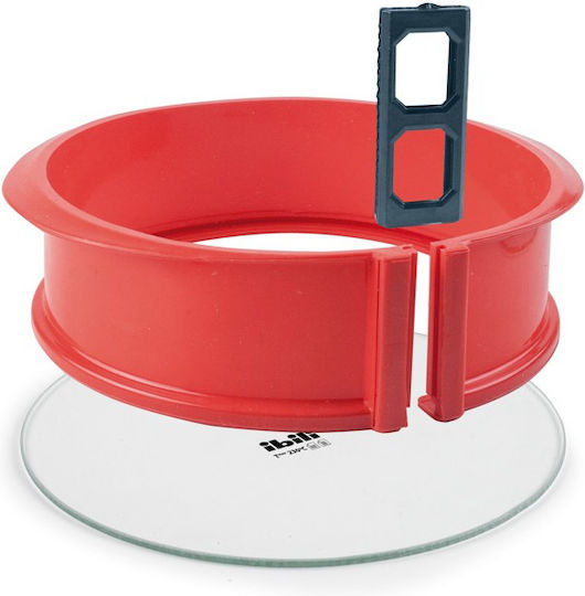 Ibili Formă pentru Prăjituri Rotundă din Silicon pentru Chec cu Bază Detașabilă 20x7 cm