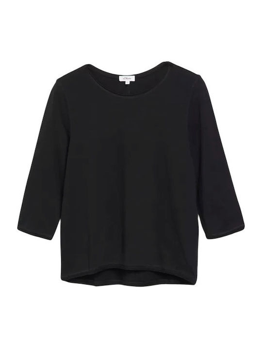 Damen T-Shirt Schwarz