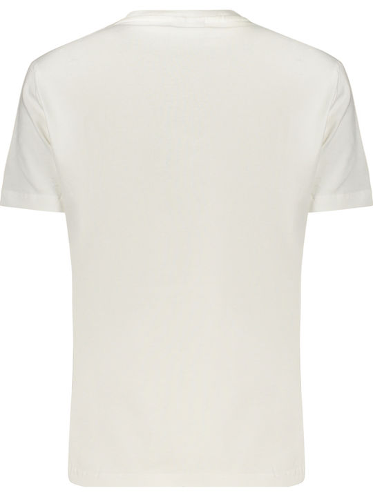 Bluza Damă Bumbac Mâneci Scurte Alb